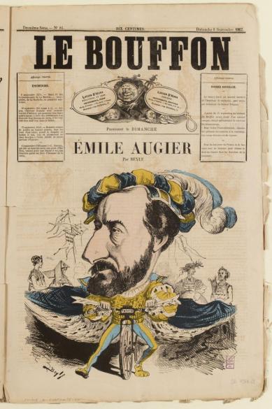 Emile AUGIER - ''Le Bouffon'' 18 septembre 1867